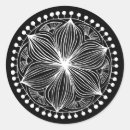 Recherche de dessins géométriques autocollants Mandala
