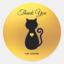 Zoek naar gouden kat stickers Mooi