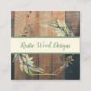 Zoek naar rustic wood visitekaartjes Hout