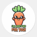 Zoek naar wortels stickers Grappig