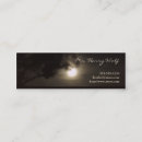 Recherche de lune cartes visite Unique