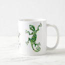 Recherche de lézard vert tasses Gecko