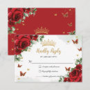 Recherche de rsvp de quinceanera invitations Réponse aimable
