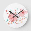 Recherche de porcelets horloges Mignon