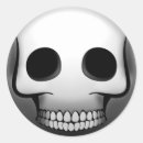 Recherche de tête de mort autocollants Effrayant