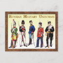 Recherche de soldat russe cartes postales Uniforme