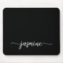 Recherche de typographie girly tapis souris Script
