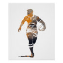 Recherche de jeu de rugby posters Illustration