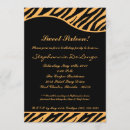 Recherche de copie de tigre invitations À la mode