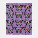 Recherche de papillon abstrait Violet