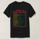 Zoek naar uitvinders tshirts Afrikaans amerikaans