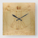 Recherche de léonard de vinci horloges Homme vitruvian