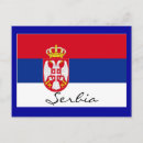 Recherche de drapeau serbie cartes postales Patriotique