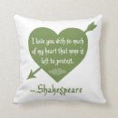Recherche de shakespeare coussins Amour