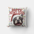 Recherche de le bouledogue coussins Noël