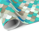 Zoek naar mermaid cadeaupapier Turquoise