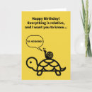 Recherche de turtle anniversaire cartes Humour