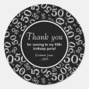 Recherche de 50th birthday autocollants Parti