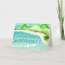 Recherche de une une plage anniversaire cartes Mer