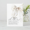 Recherche de cream baby shower invitations Neutre
