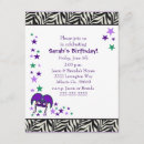Recherche de mask invitations Violet