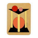 Recherche de formes abstraites magnets Carré