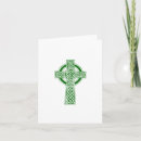 Recherche de croix celtique vœux cartes Vert