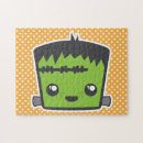 Recherche de frankenstein puzzles Créature