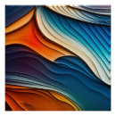 Recherche de orange turquoise posters Vagues