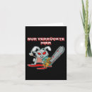 Recherche de tronçonneuse vœux cartes Amusant