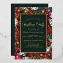 Recherche de red gold green noël invitations Rouge