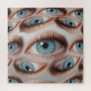 Recherche de motif psychédélique puzzles Femme