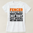 Zoek naar schermer tshirts Schermen
