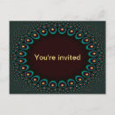 Recherche de art de fractale invitations Rouge