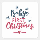 Recherche de premier noël autocollants Moderne