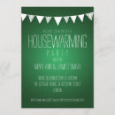Recherche de pendaison de crémaillère invitations Vert