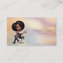 Recherche de afro américain cartes visite Coiffeur