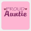 Zoek naar trotse tante stickers For her