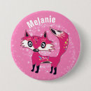 Recherche de renard badges Illustration