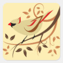 Recherche de cardinaux autocollants Animaux