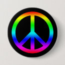 Zoek naar hippie teken buttons Symbool