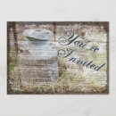 Recherche de rural mariage invitations Bois