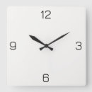 Recherche de et murale blanche horloges Nom