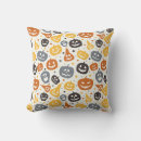 Recherche de jack o lantern coussins Halloween