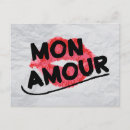 Recherche de baiser d amour cartes postales Lèvres rouges