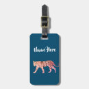 Recherche de tigre bagages étiquettes Animaux