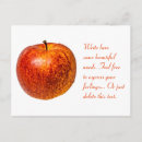 Recherche de grande pomme cartes postales Fruit
