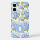 Recherche de mariage bleu iphone coques Monogramme