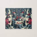 Recherche de renne puzzles Neige