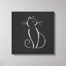 Recherche de chat noir et blanc art Animal de compagnie
